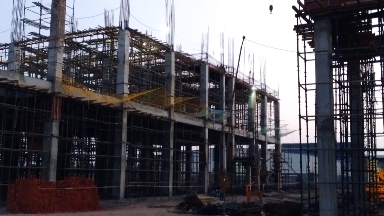 Bhaveen Construction Meghmni-Dahej Site Working Site